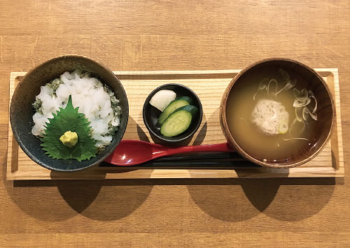 白エビ丼 高岡彩食